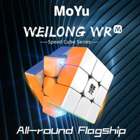 MoYu Weilong WR M 2021 Lite 3x3 Magnetic Cube Stickerless - Cubuzzle