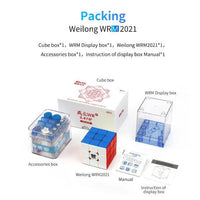 MoYu Weilong WR M 2021 Lite 3x3 Magnetic Cube Stickerless - Cubuzzle