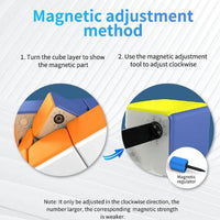 MoYu Weilong WR M 2021 Lite 3x3 Magnetic Cube Stickerless - Cubuzzle